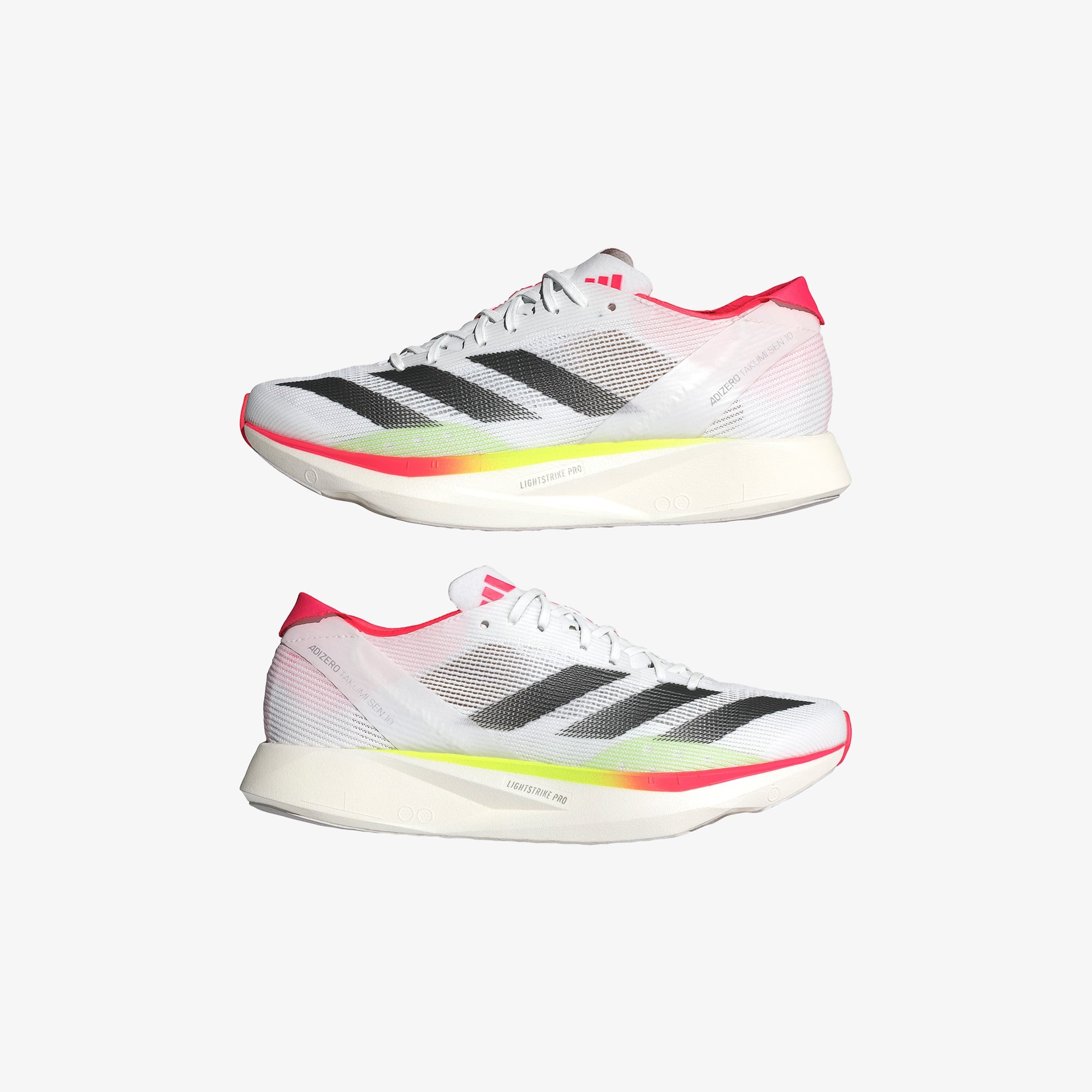 adidas Adizero Takumi Sen 10 Kadın Beyaz Koşu Ayakkabısı