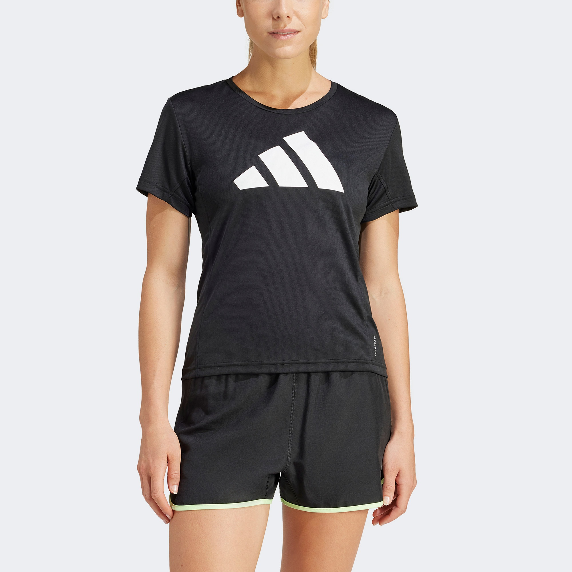 adidas Run It Kadın Siyah Koşu T-Shirt