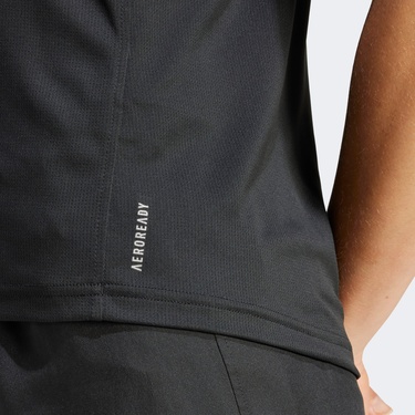  adidas Run It Kadın Siyah Koşu T-Shirt