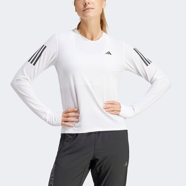  adidas Own The Run Kadın Beyaz Koşu T-Shirt