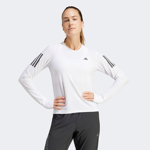  adidas Own The Run Kadın Beyaz Koşu T-Shirt