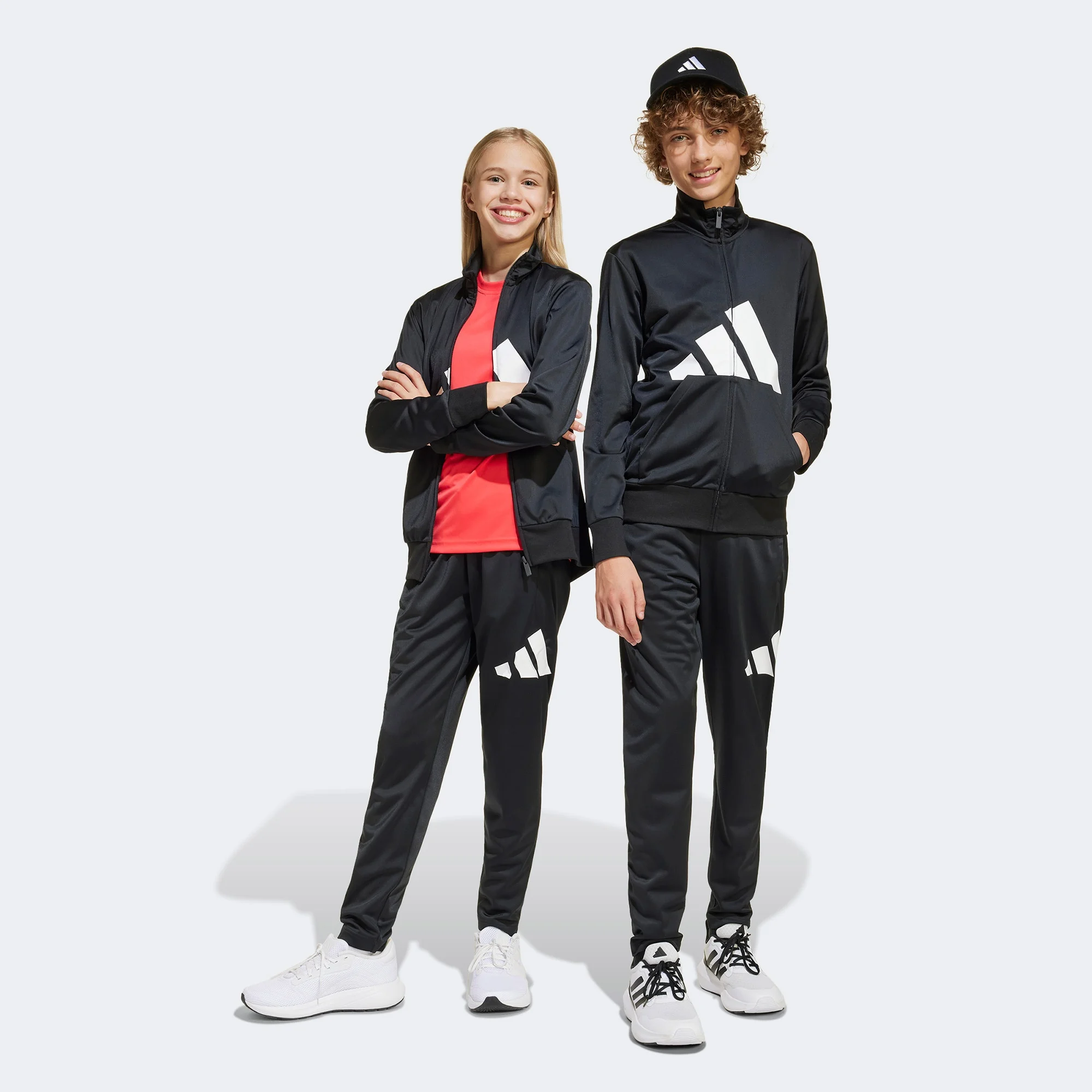 adidas Essentials Climacool Çocuk Siyah Eşofman Takımı