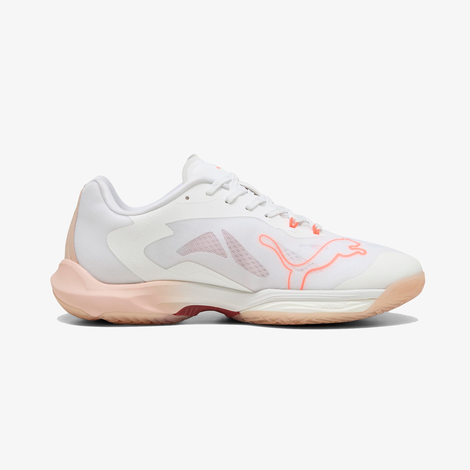  Puma Vantage Nitro W+ Kadın Beyaz Voleybol Ayakkabısı