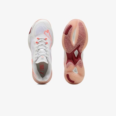  Puma Vantage Nitro W+ Kadın Beyaz Voleybol Ayakkabısı