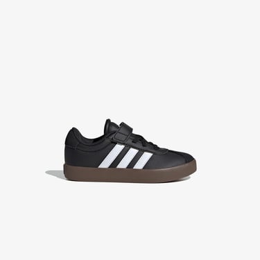  adidas VL Court 3.0 Skateboarding Çocuk Siyah Spor Ayakkabı