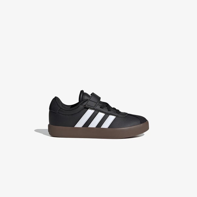  adidas VL Court 3.0 Skateboarding Çocuk Siyah Spor Ayakkabı