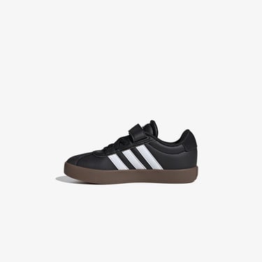  adidas VL Court 3.0 Skateboarding Çocuk Siyah Spor Ayakkabı
