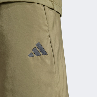 adidas Essentials Small Logo Chelsea Erkek Yeşil Şort