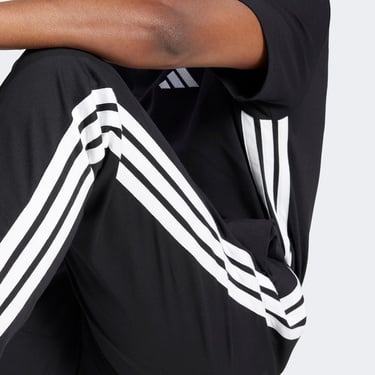  adidas Essentials 3 Stripes Single Erkek Siyah Eşofman Altı