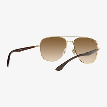  RAY-BAN 0RB3683 Unisex Altın Rengi Güneş Gözlüğü