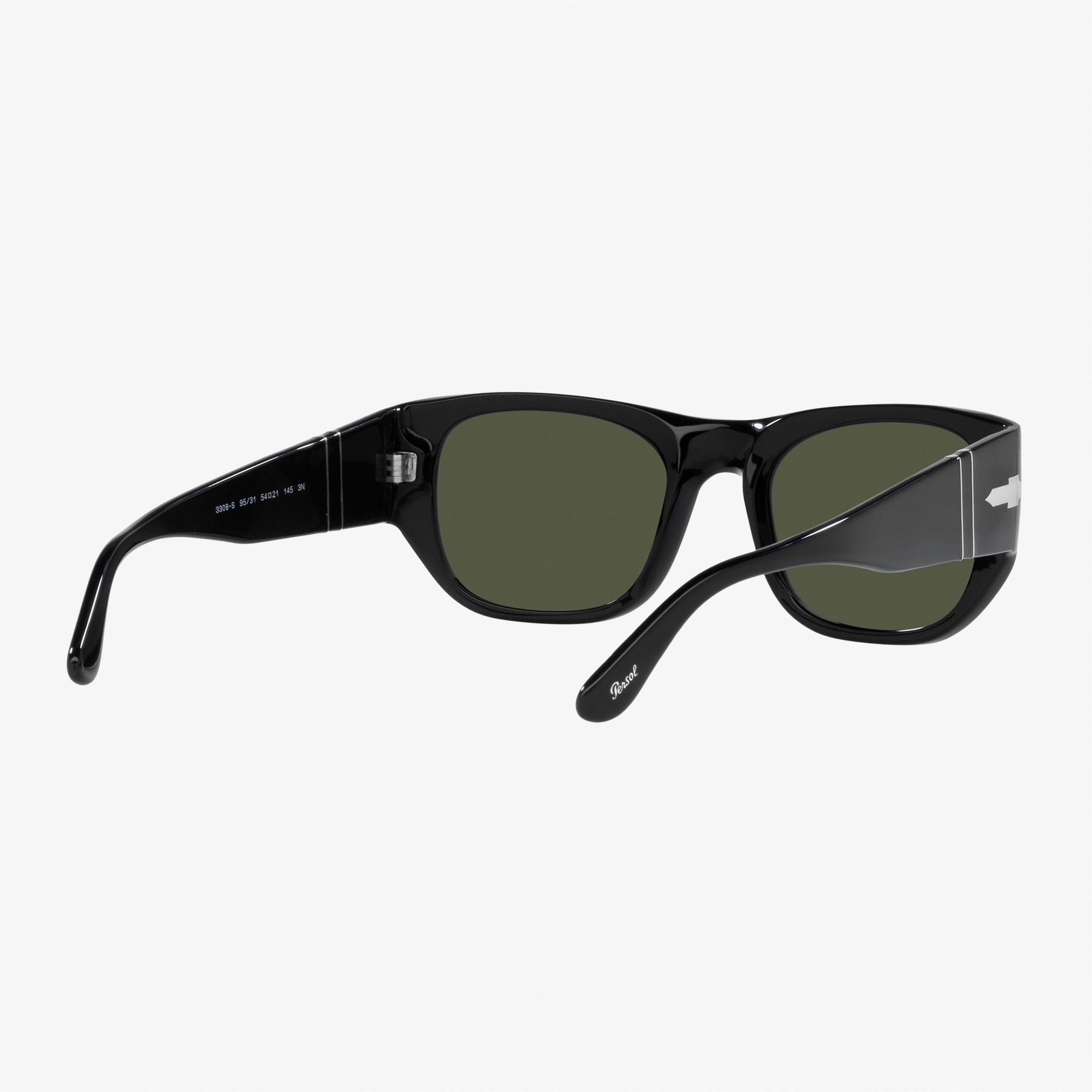 PERSOL 0PO3308S Unisex Siyah Güneş Gözlüğü