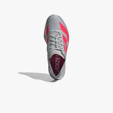  adidas Adizero Adios Pro 4 Erkek Gri Koşu Ayakkabısı