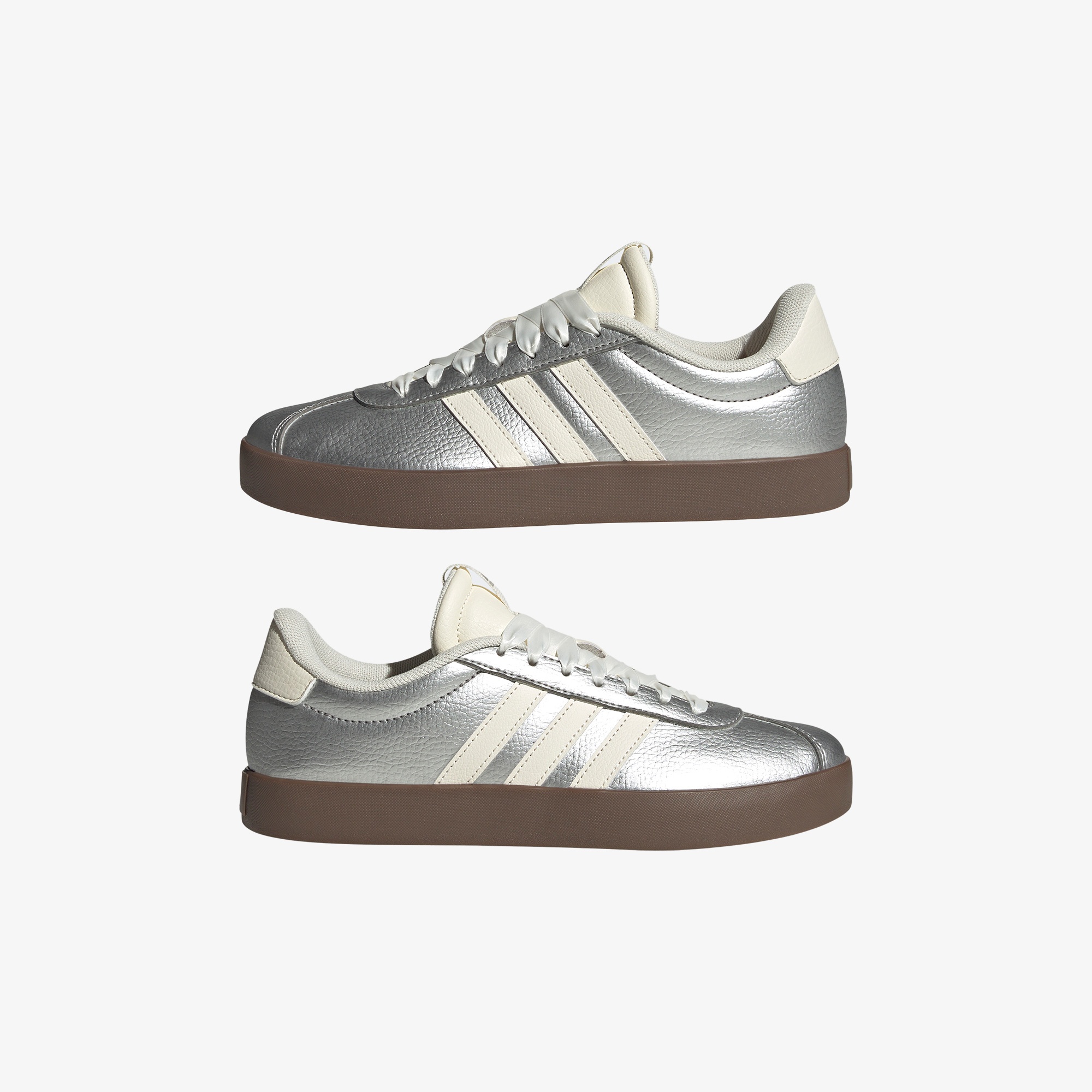 adidas VL Court 3.0 Kadın Gri Spor Ayakkabı