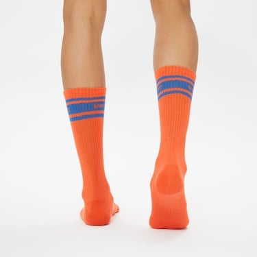  UNITED4 Street Erkek Lacivert/Turuncu 2'li Çorap
