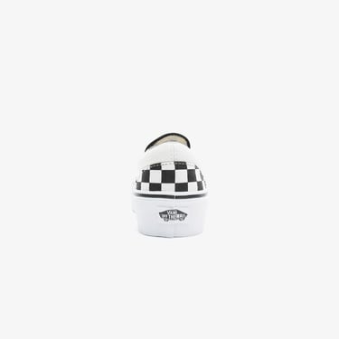  Vans Classic Slip-On Platform Kadın Bej Sneaker