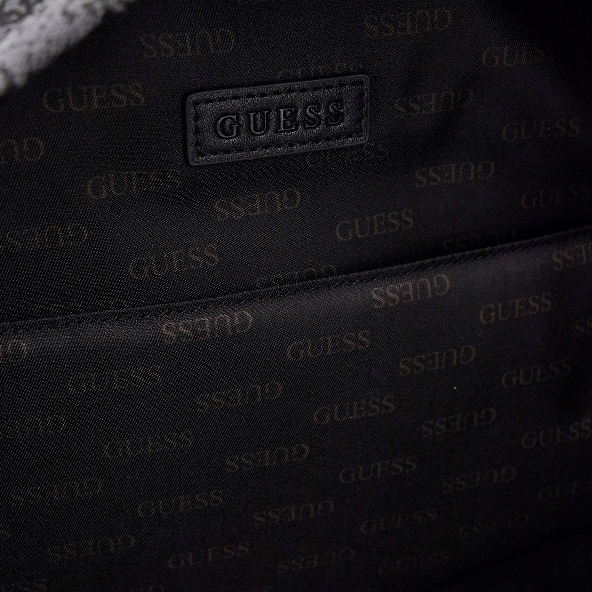 Guess Milanompact Double Zip Mini Erkek Gri Sırt Çantası