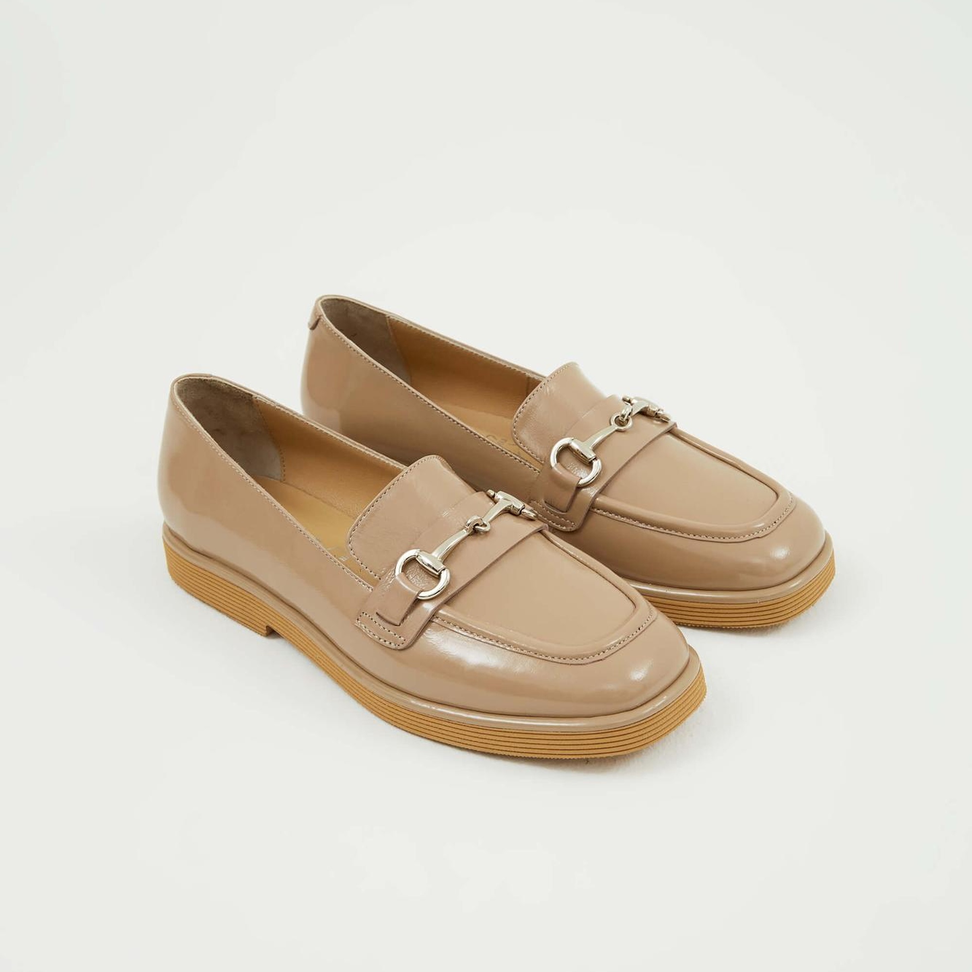 Tamer Tanca Kadın Hakiki Deri Vizon Rugan Makosen Ayakkabı