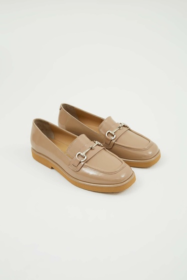  Tamer Tanca Kadın Hakiki Deri Vizon Rugan Makosen Ayakkabı