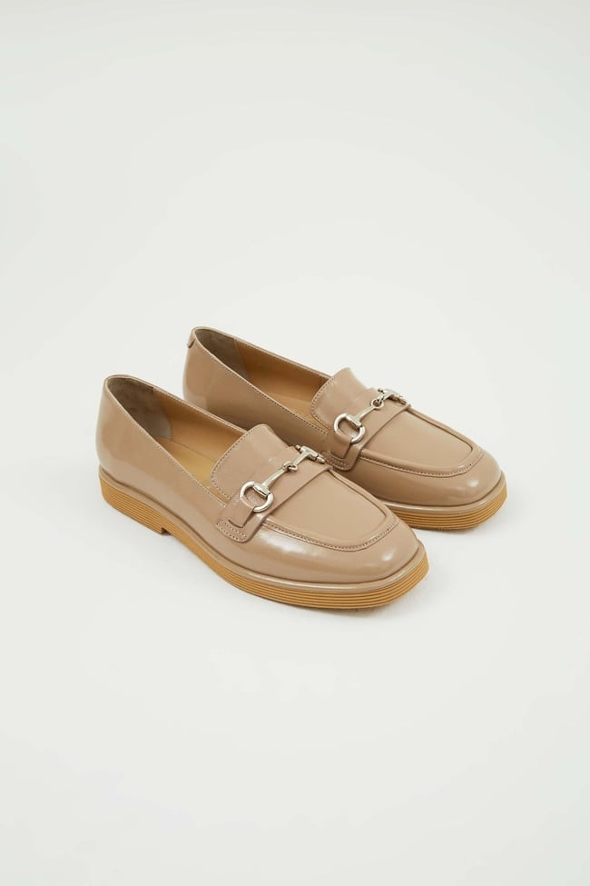  Tamer Tanca Kadın Hakiki Deri Vizon Rugan Makosen Ayakkabı