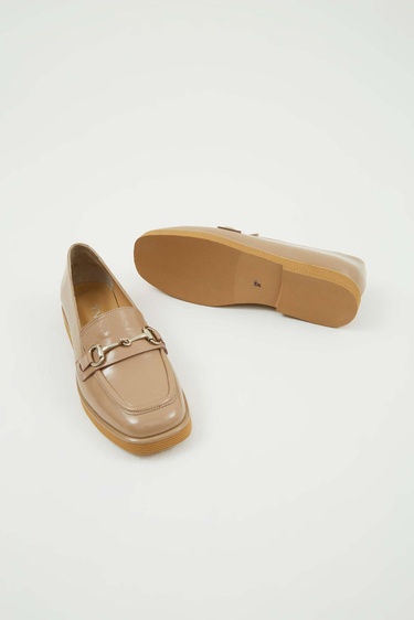  Tamer Tanca Kadın Hakiki Deri Vizon Rugan Makosen Ayakkabı