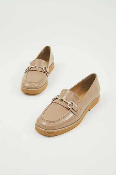  Tamer Tanca Kadın Hakiki Deri Vizon Rugan Makosen Ayakkabı