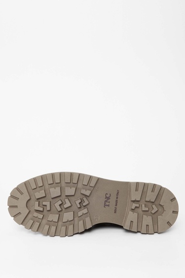  Tamer Tanca Kadın Hakiki Deri Yeşil Loafer Ayakkabı