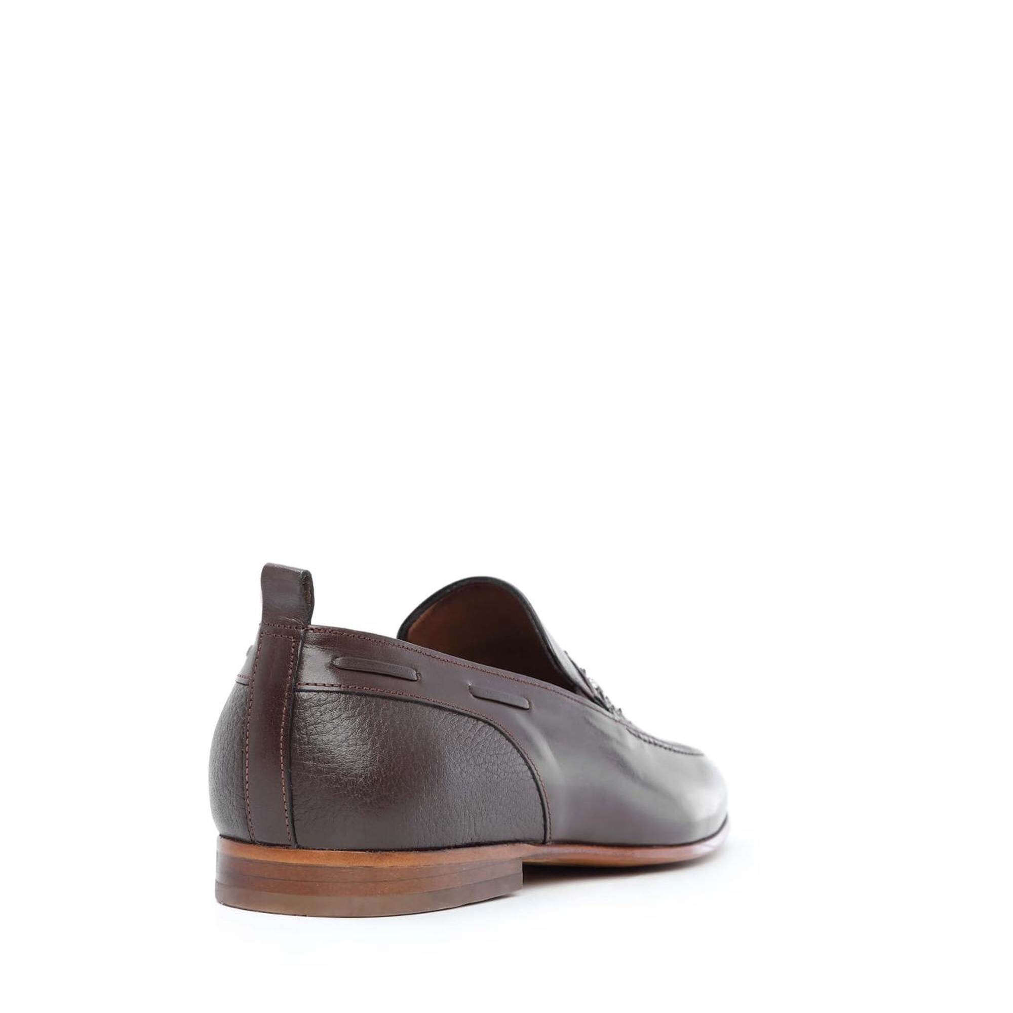 Tamer Tanca Erkek Hakiki Deri Kahverengi Klasik Ayakkabı