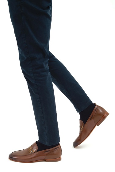  Tamer Tanca Erkek Hakiki Deri Taba Klasik Ayakkabı