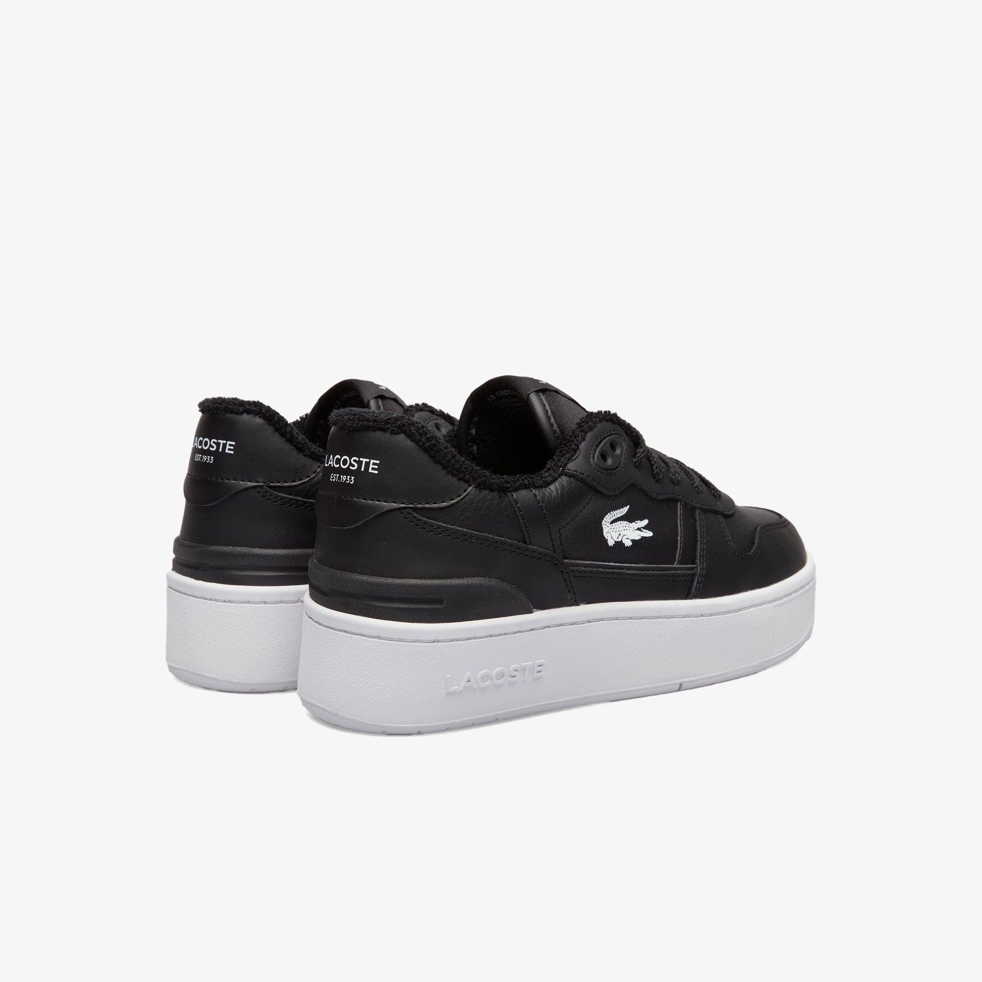 Lacoste T-Clip Platform Kadın Siyah Sneaker