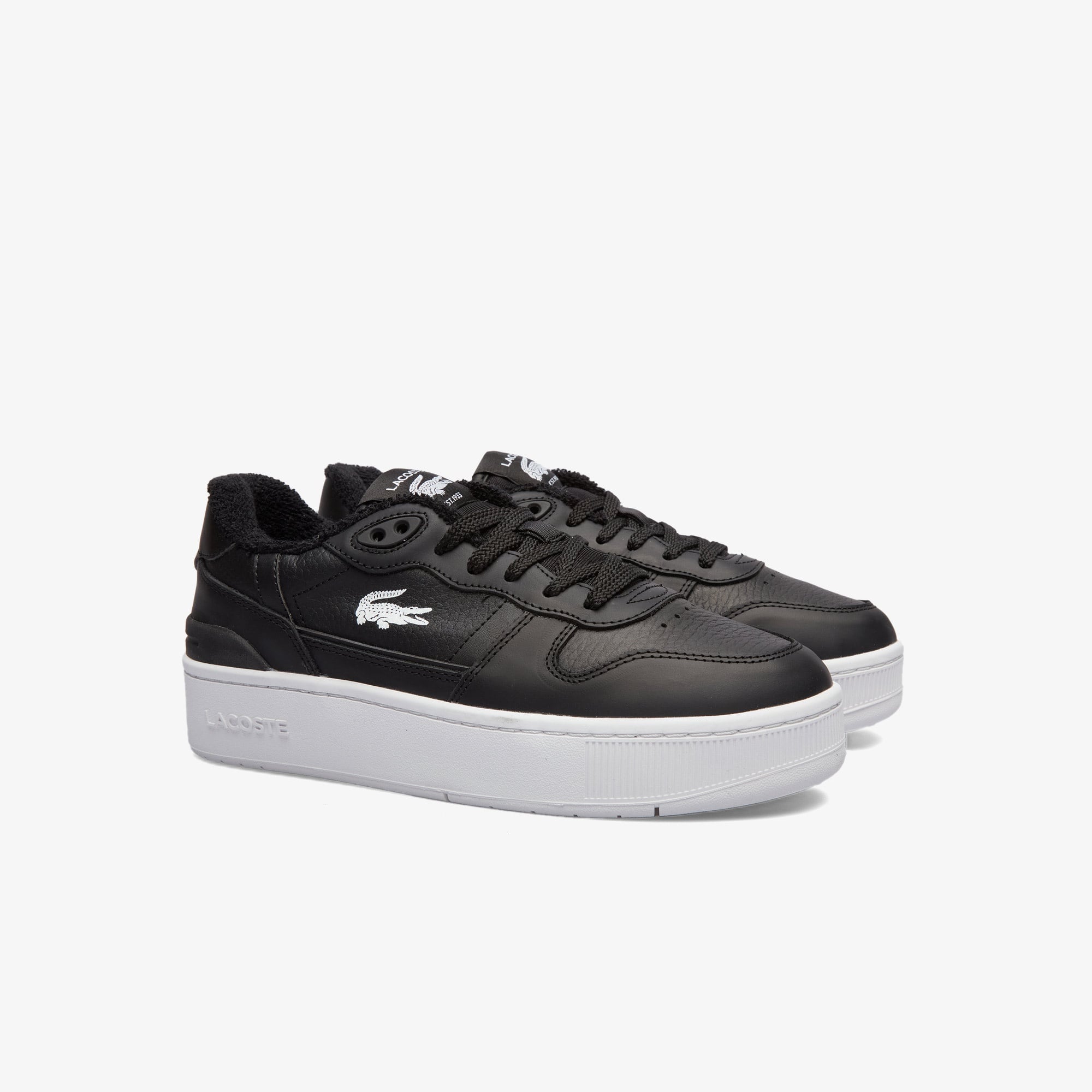 Lacoste T-Clip Platform Kadın Siyah Sneaker