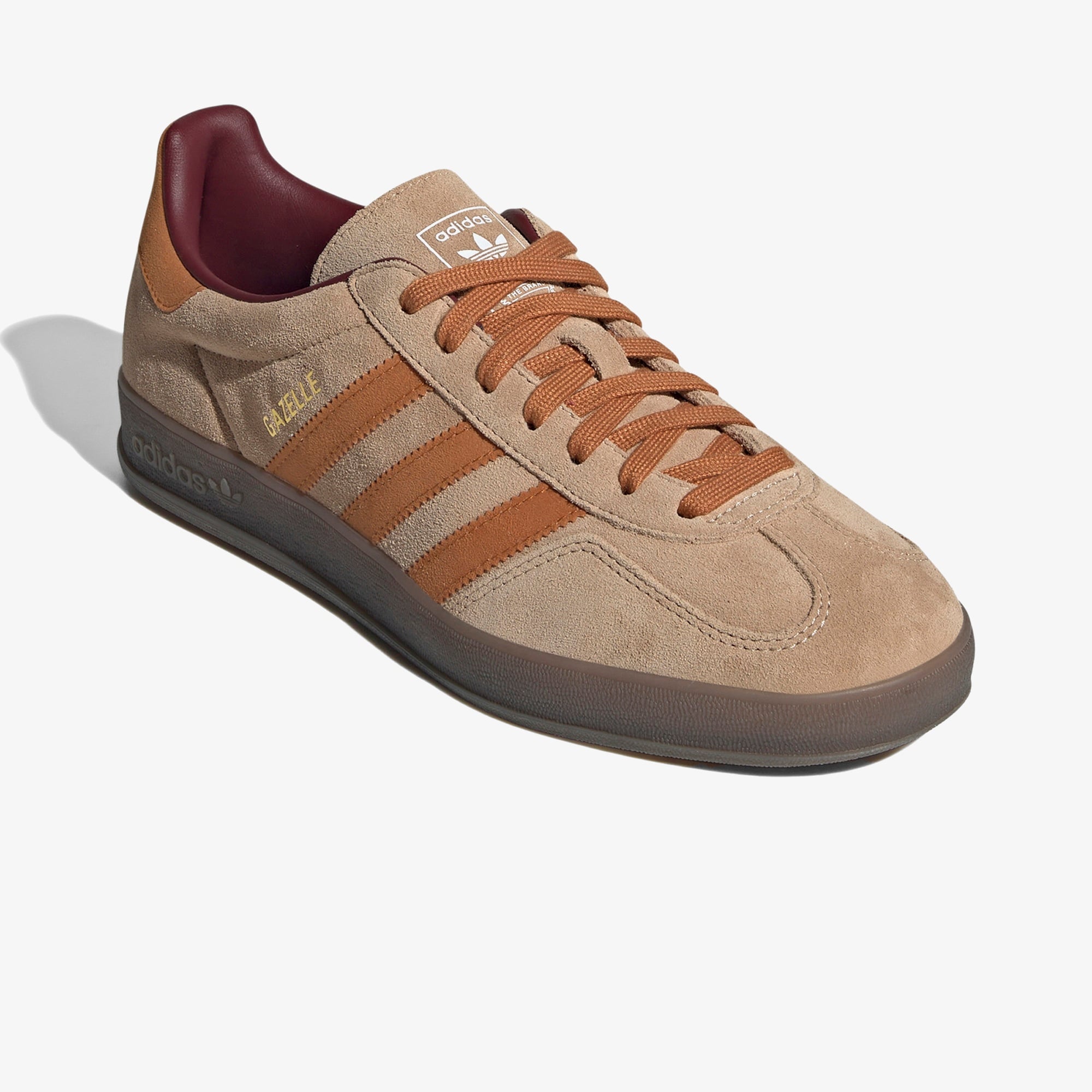 adidas Gazelle Indoor Kadın Kahverengi Spor Ayakkabı