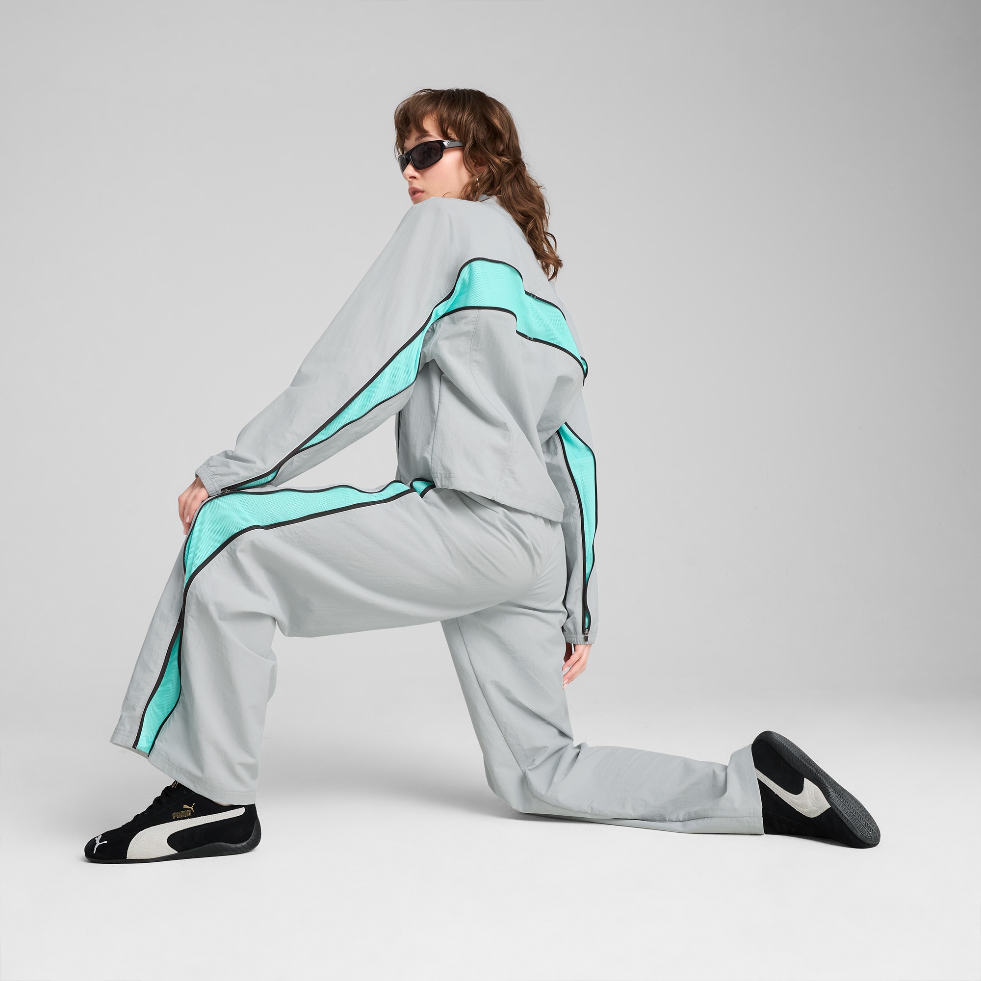 Puma Dare To Zip-Off Kadın Gri Ceket