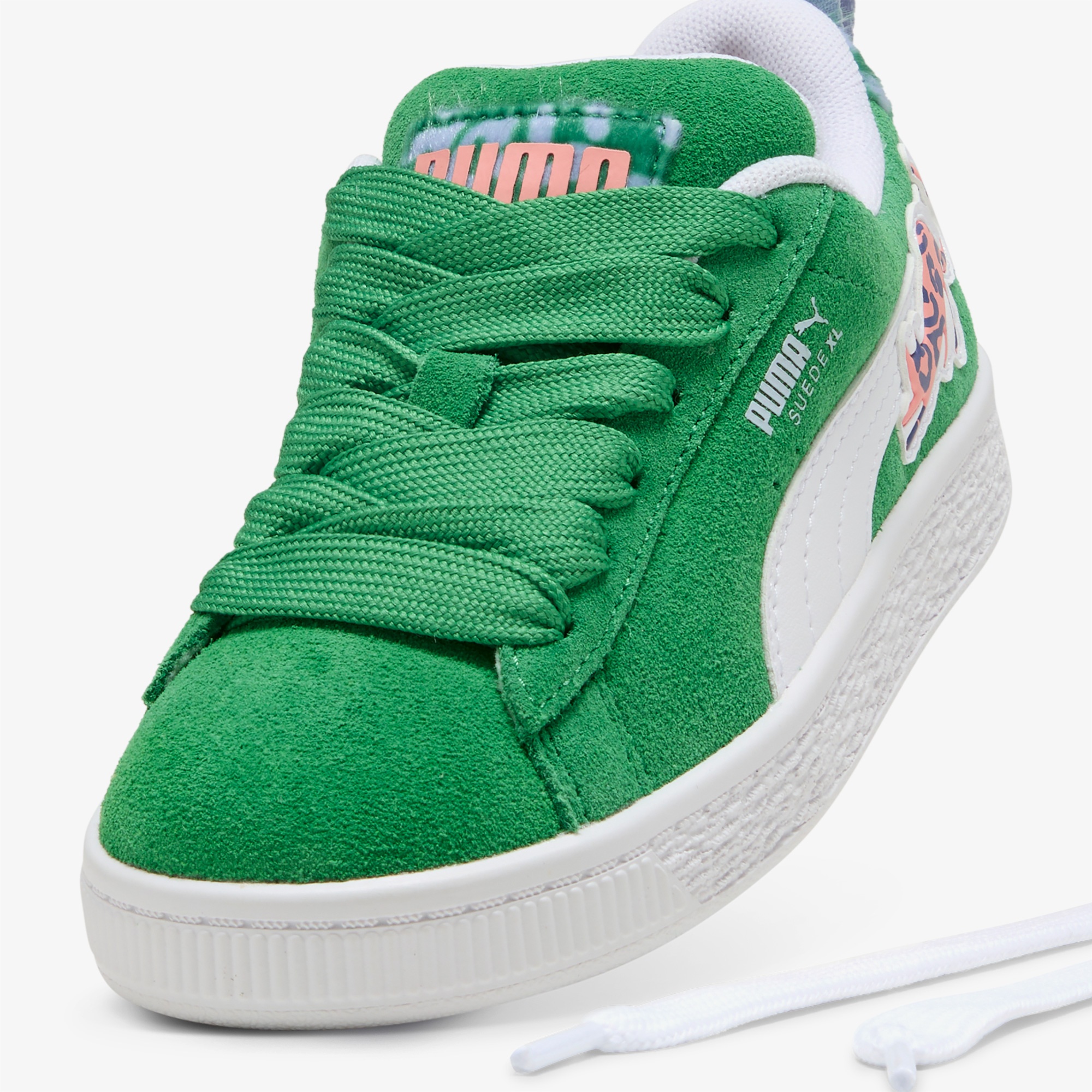 Puma Suede Xl Cats Club Ps Çocuk Yeşil Spor Ayakkabı
