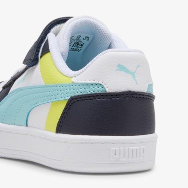  Puma Caven 2 0 Block Ac+ Ps Çocuk Beyaz Spor Ayakkabı