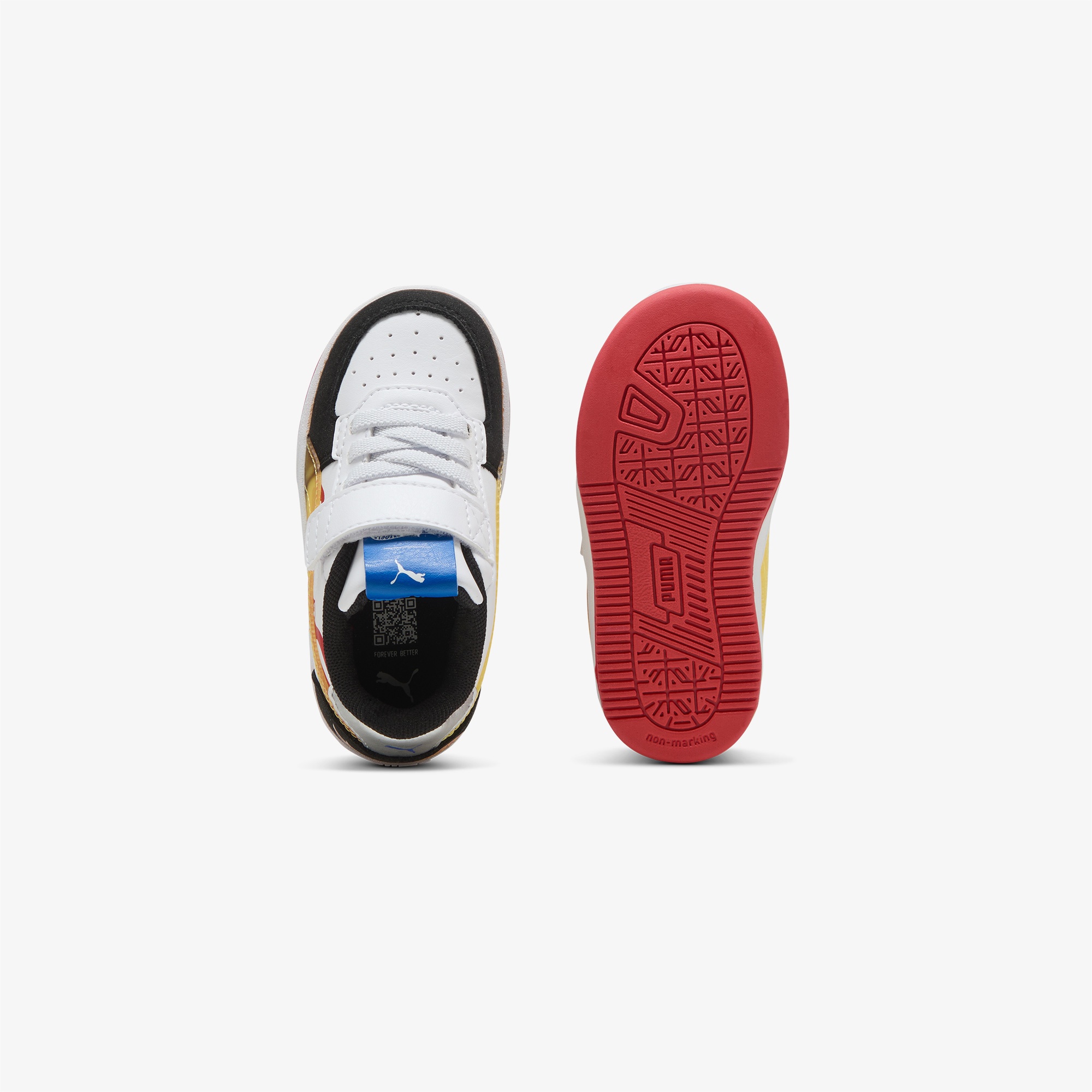 Puma Caven 2.0 Hotwheelsac Bebek Beyaz Spor Ayakkabı