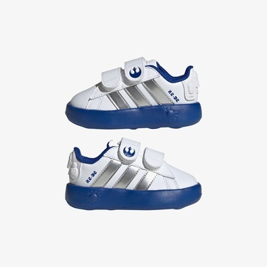  adidas Star Wars Grand Court Bebek Mavi Beyaz Spor Ayakkabı