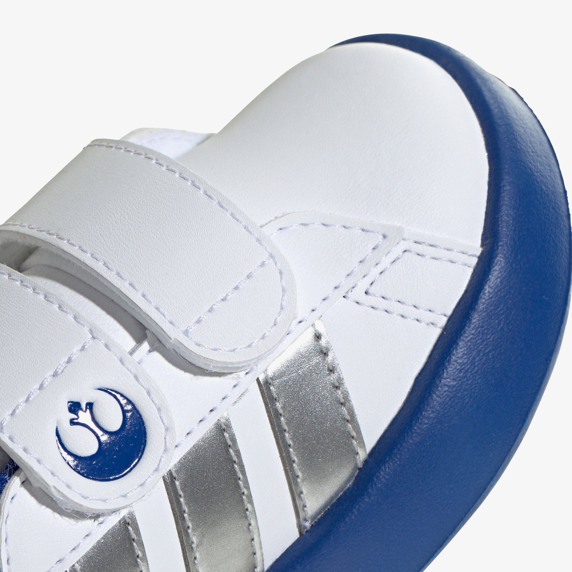Adidas adidas Star Wars Grand Court Bebek Mavi Beyaz Spor Ayakkabı Sneaker | FashFed Beyaz - 9. görsel