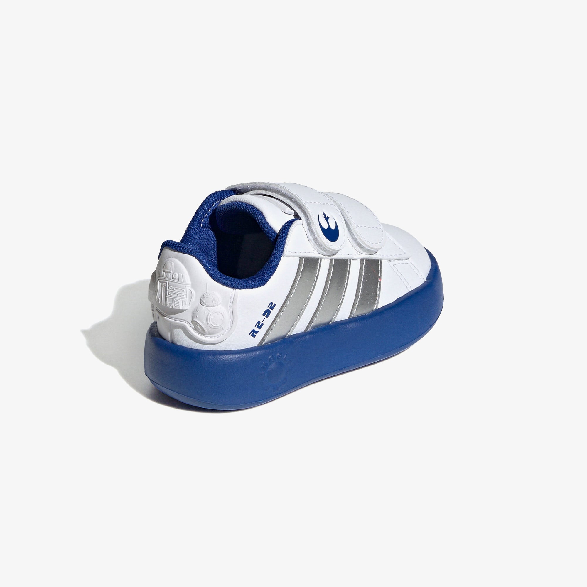 Adidas adidas Star Wars Grand Court Bebek Mavi Beyaz Spor Ayakkabı Sneaker | FashFed Beyaz - 3. görsel