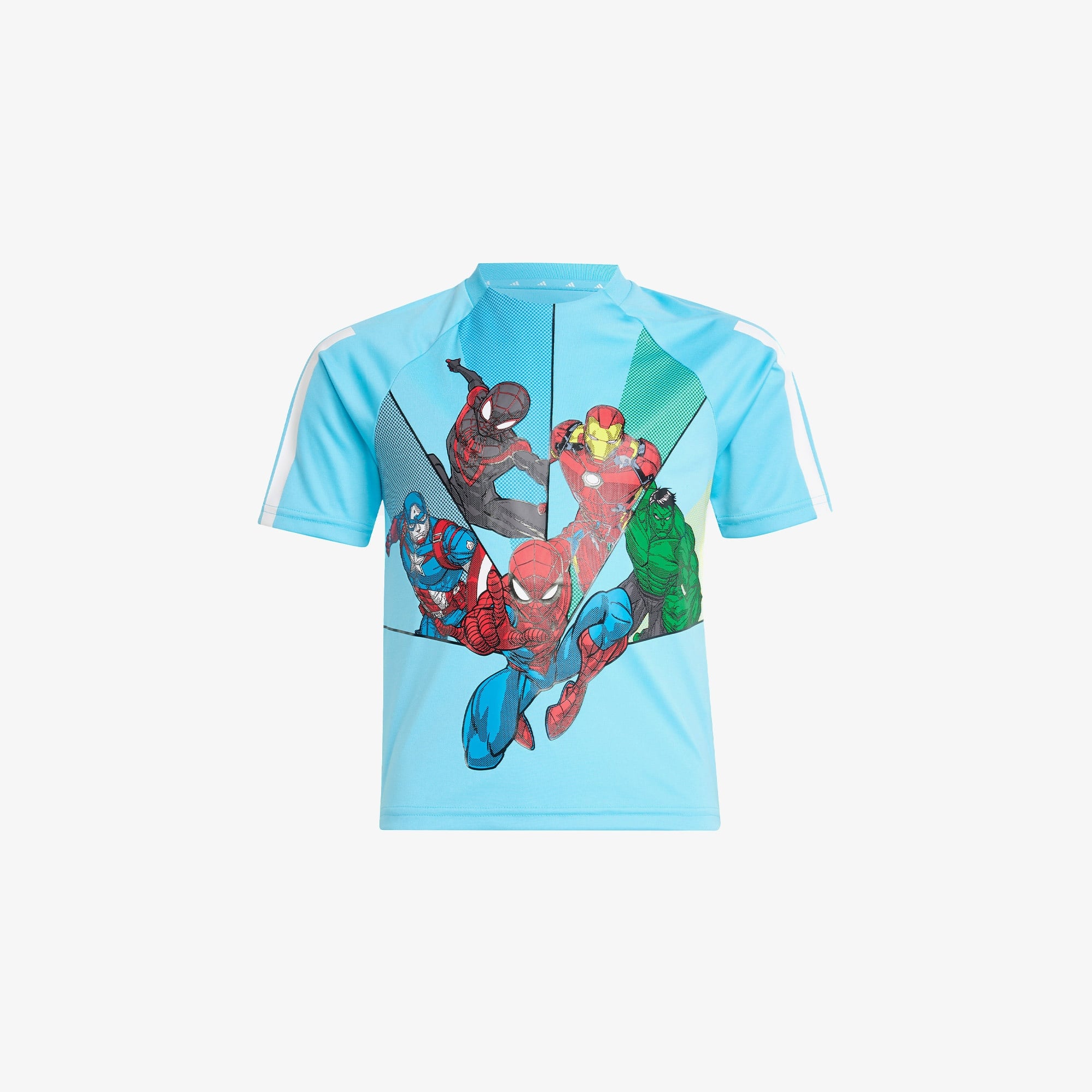 adidas X Marvel Avengers Çocuk Mavi T-Shirt