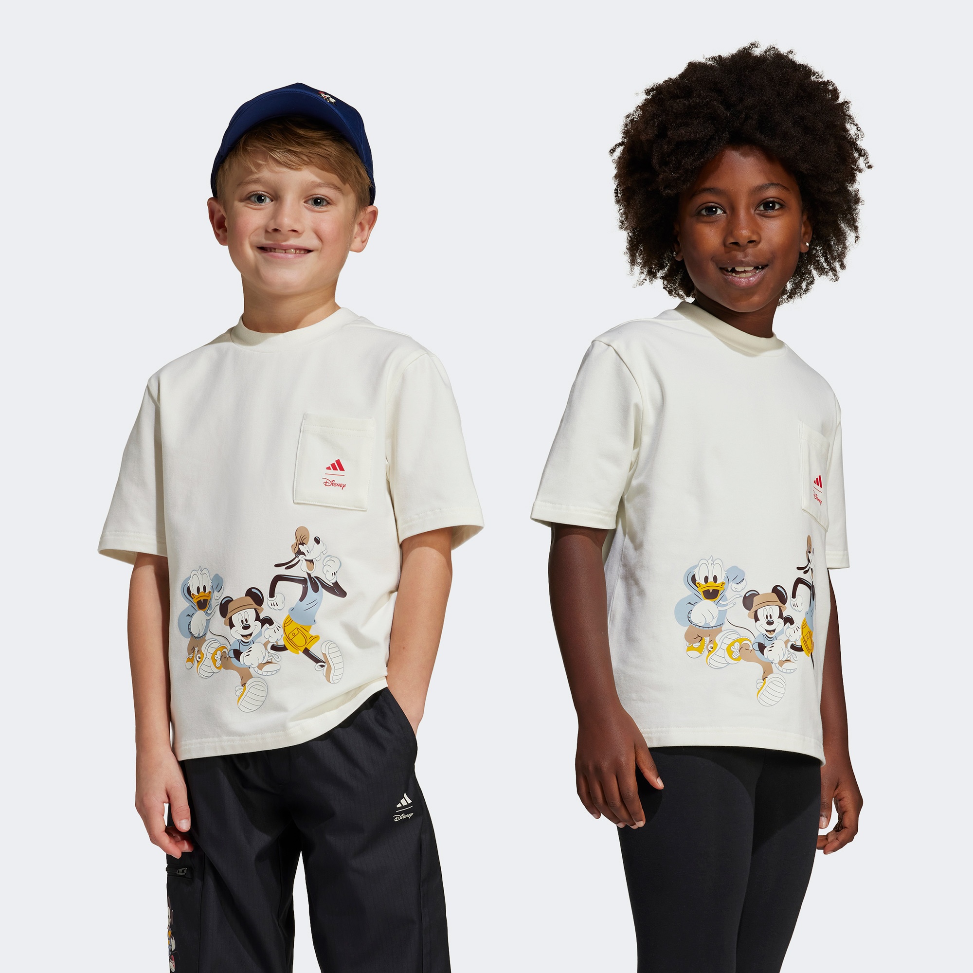 adidas X Disney Mickey Mouse Çocuk Beyaz T-Shirt