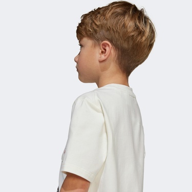  adidas X Disney Mickey Mouse Çocuk Beyaz T-Shirt