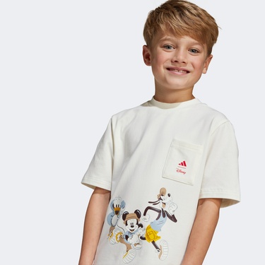  adidas X Disney Mickey Mouse Çocuk Beyaz T-Shirt