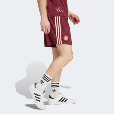  adidas Bayern Munich Erkek Kırmızı Futbol Şortu