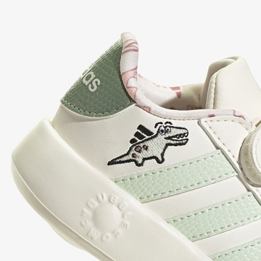  adidas Grand Court Dıno Cf I Bebek Beyaz Spor Ayakkabı