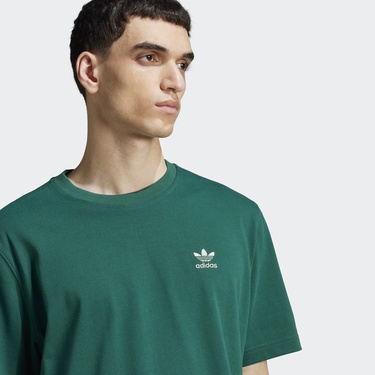  adidas Adicolor Classics Back+Front Trefoil Boxy Yeşil Erkek T-Shirt