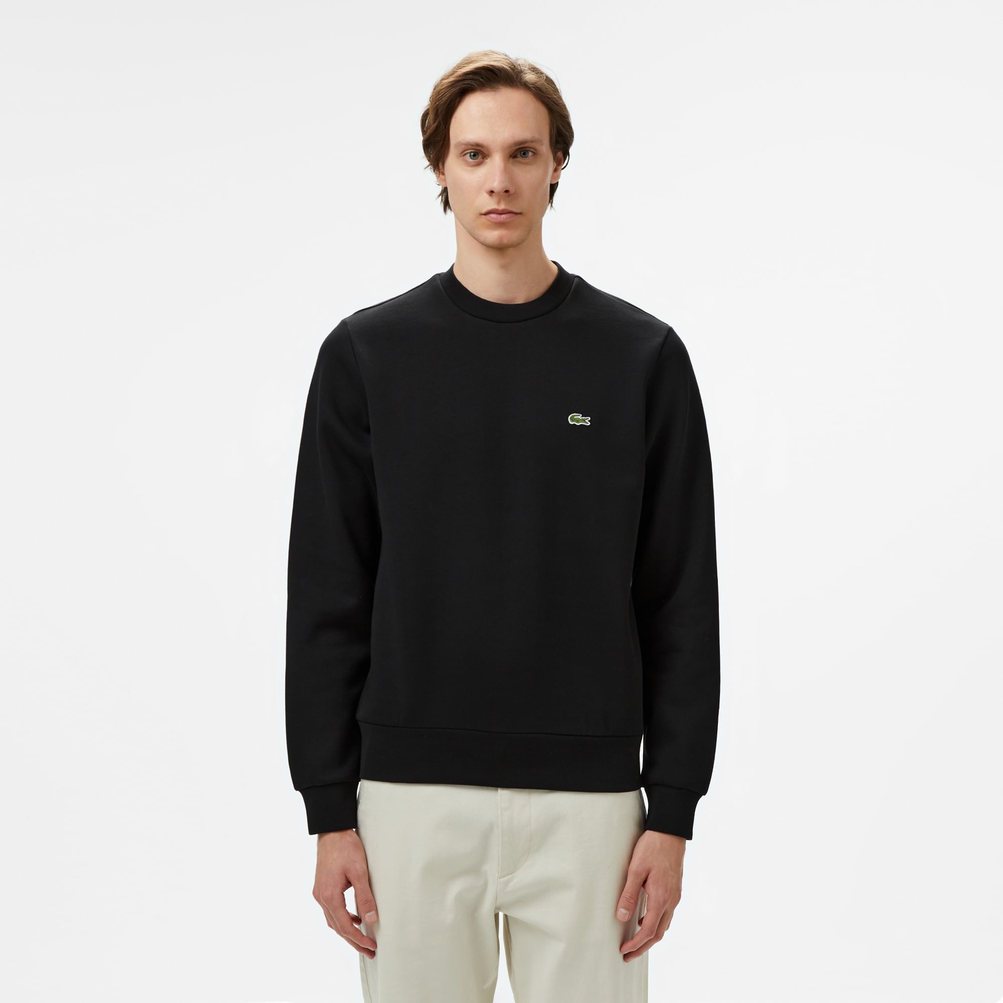 Lacoste Core Collection Erkek Siyah Sweatshirt