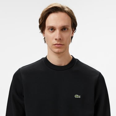  Lacoste Core Collection Erkek Siyah Sweatshirt