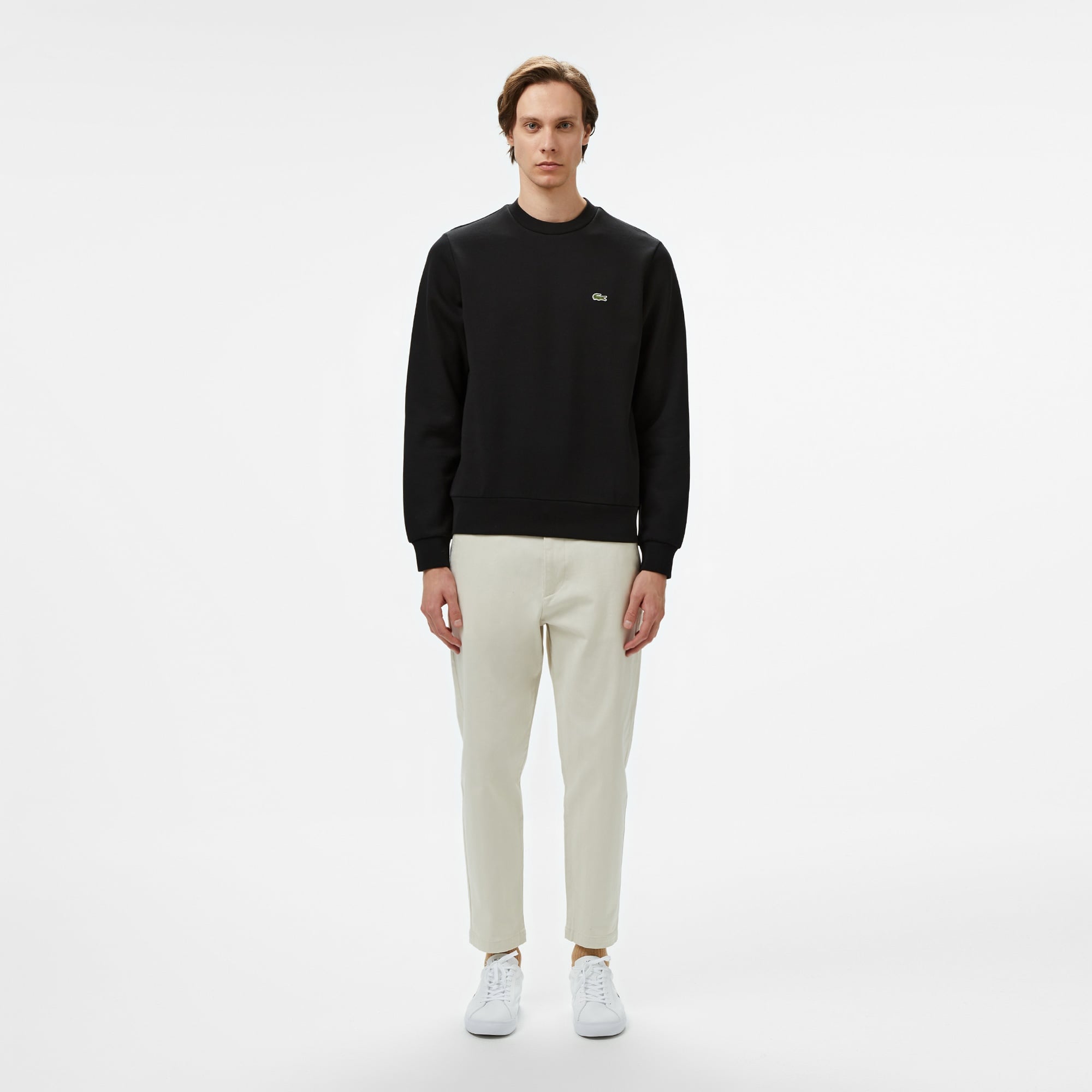 Lacoste Core Collection Erkek Siyah Sweatshirt