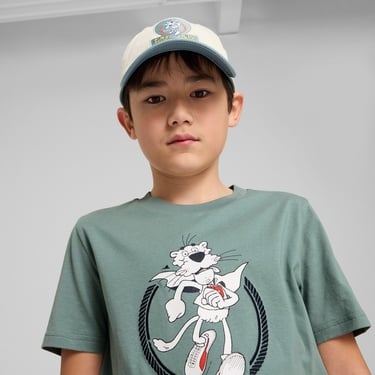  Puma Super Dad Jr Çocuk Krem Şapka