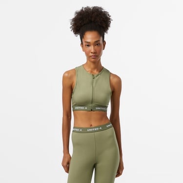  UNITED4 Japan Kadın Haki Antrenman Bra
